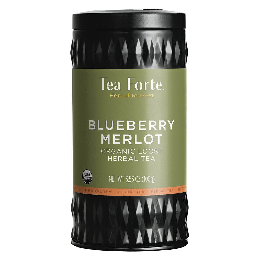 Cutie metalica cu ceai frunze, nectar de zmeura - 50 portii