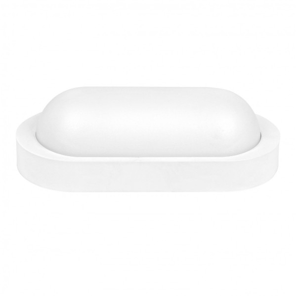 Aplica LED BAT,Spin, Ovala 10W=90W, 6400K, lumina rece, cu protectie IP65