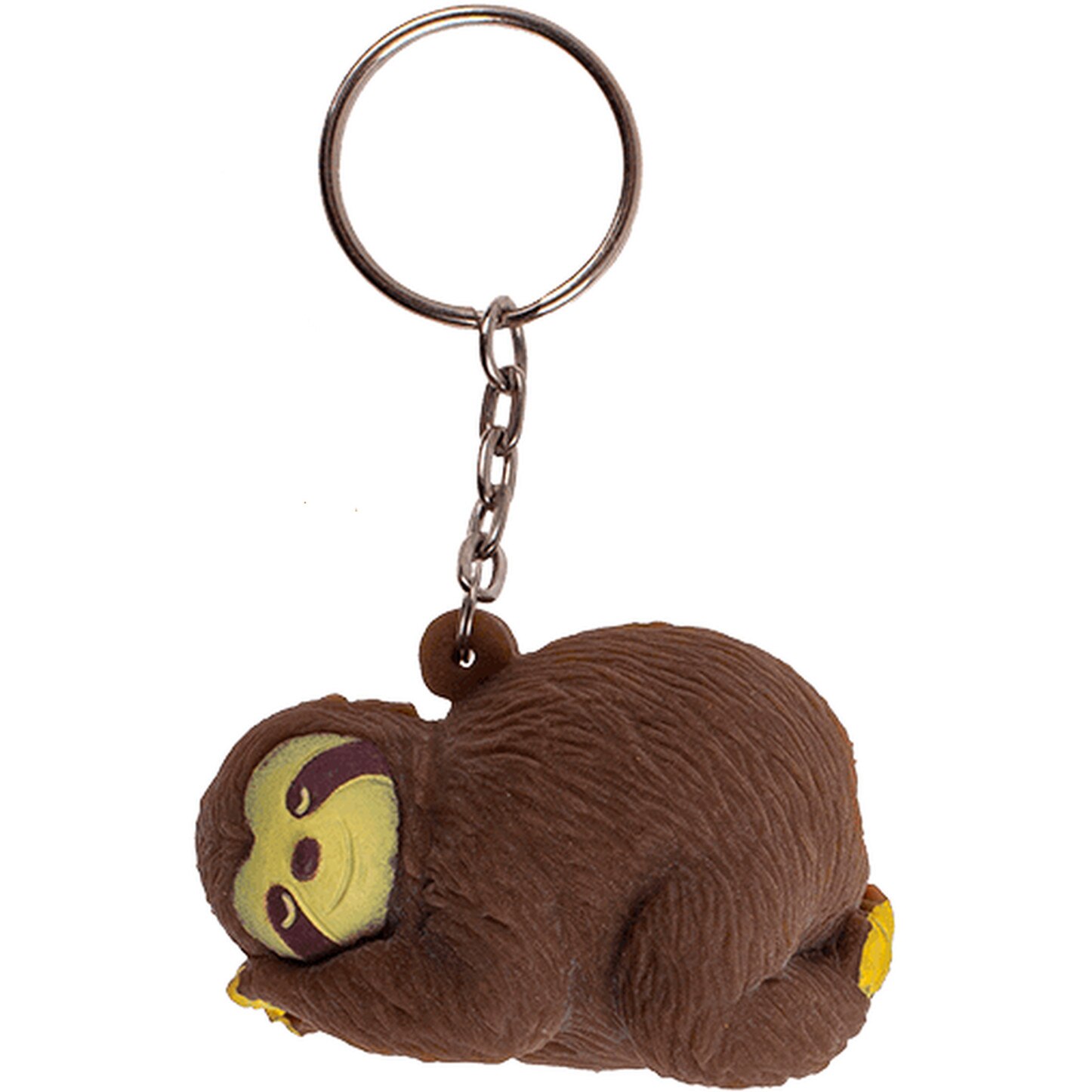 Breloc party chei lenes - 6 cm, Radar 12/0901, maro