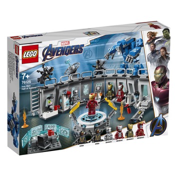 LEGO Super Heroes - Iron Man Sala Armurilor 76125, 524 piese LEGO Super Heroes - Iron Man Sala Armurilor 76125, 524 piese