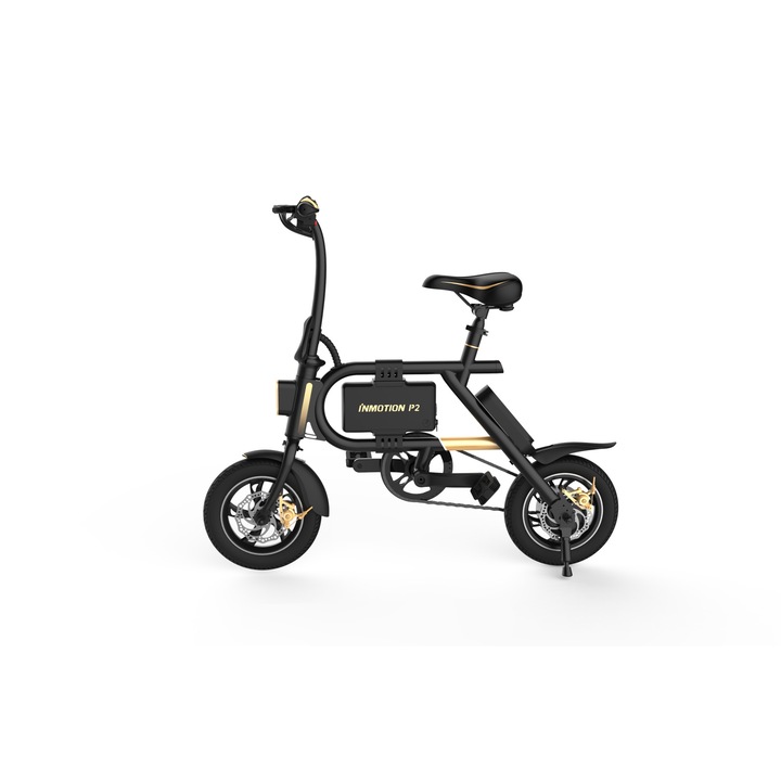 Inmotion P2 elektromos bicikli, 350 W, Lithium-Ion, 8.7 Ah, Fekete
