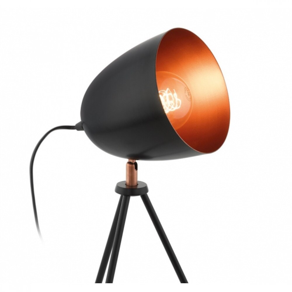 Veioza CHESTER ,EGLO,Metal,Negru