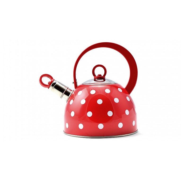 Ceainic inox rosu 2litri