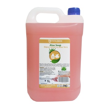 Sapun lichid roz, parfum Moonflower cu Aloe Vera Thomas Maister 5l Sapun lichid roz, parfum Moonflower cu Aloe Vera Thomas Maister 5l