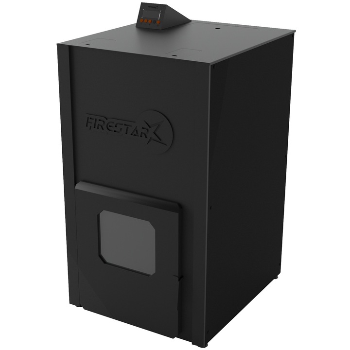 Semineu, Firestar, 26kW, Otel, Negru