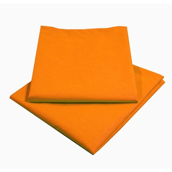 Set 2 fete de perna, Unicolor portocaliu, 40x40 cm - 2FPN-40-18 Set 2 fete de perna, Unicolor portocaliu, 40x40 cm - 2FPN-40-18
