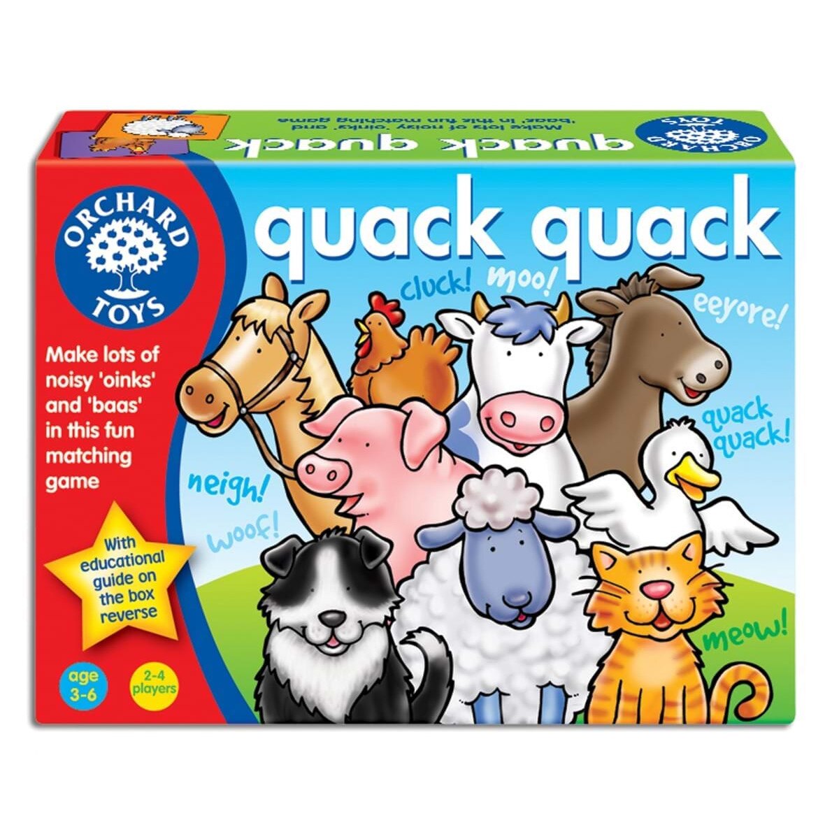 Joc educativ Orchard Toys Mac Mac, 2-4 jucatori, +3 ani, MGC