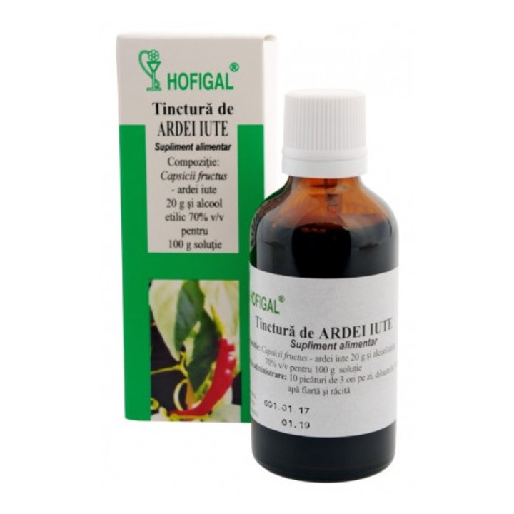 Tinctura Ardei Iute Hofigal 50ml