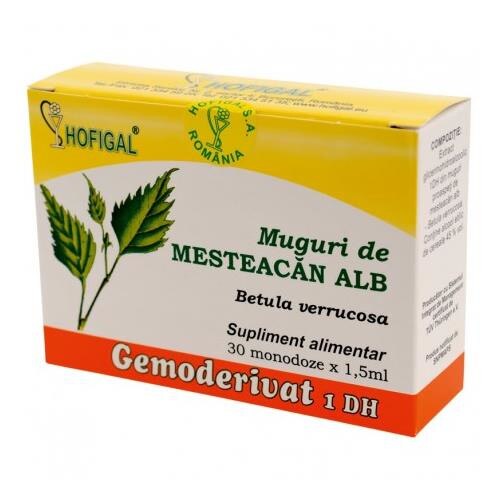 Gemoderivat Muguri Mesteacan Alb Hofigal 30mdz