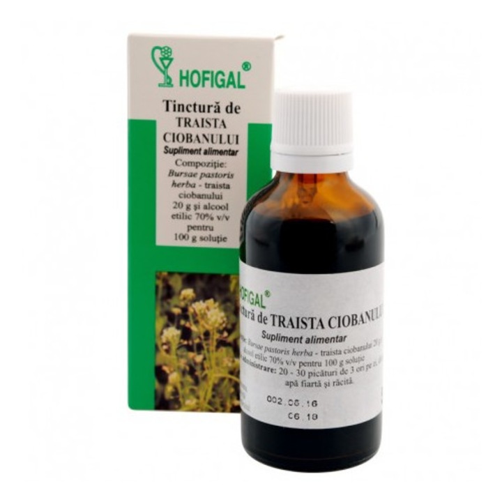 Tinctura Traista Ciobanului Hofigal 50ml