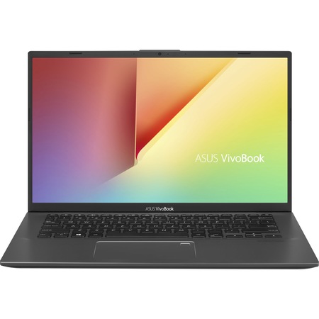 Laptop ultraportabil ASUS VivoBook 14 X412UA cu procesor Intel® Core™ i5-8250U pana la 3.40 GHz, Kaby Lake R, 14", Full HD, 4GB, 256GB SSD, Intel UHD Graphics 620, Free DOS, Slate Grey