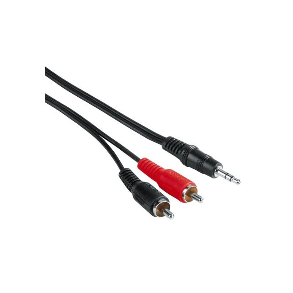 Cablu Jack audio stereo pentru cablu 3.5 / cinch mascul 2x, 2м - 30455