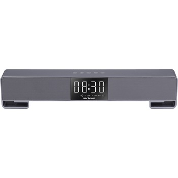 SoundBar PC Serioux SoundVibe 10W, bluetooth 4.2, acumulator, AUX, USB, Radio FM, Argintiu SoundBar PC Serioux SoundVibe 10W, bluetooth 4.2, acumulator, AUX, USB, Radio FM, Argintiu