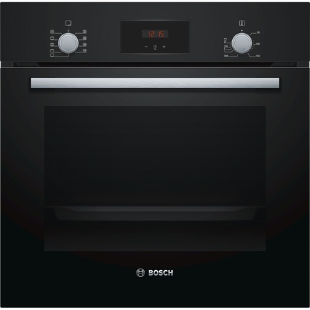 Cuptor incorporabil Bosch HBF134YB0, Electric, Multifunctional, 66 l, Autocuratare EcoClean Direct, Clasa A, Negru