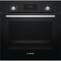 Cuptor incorporabil Bosch HBF134YB0, Electric, Multifunctional, 66 l, Autocuratare EcoClean Direct, Clasa A, Negru