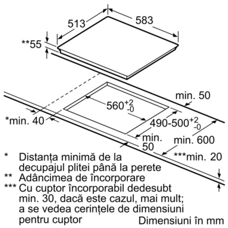 Plita incorporabila Neff T46BD53N2, Inductie, 4 zone de gatit, TouchControl, Afisaj digital, Power Move, PowerBoost, 60 cm, Sticla neagra