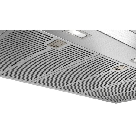 Hota incorporabila decorativa Bosch DWB97LM50, Putere de absorbtie 697 mc/h, TouchControl, Motor EcoSilence Drive, Iluminare LED, Clasa A, 90 cm, Inox