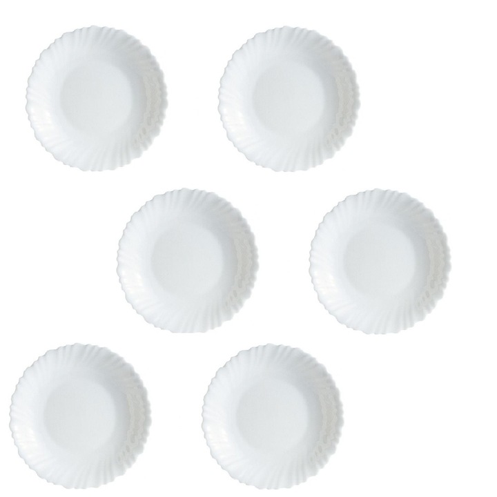 Супена чиния Luminarc FESTON бяла, 23 cm, 6 броя