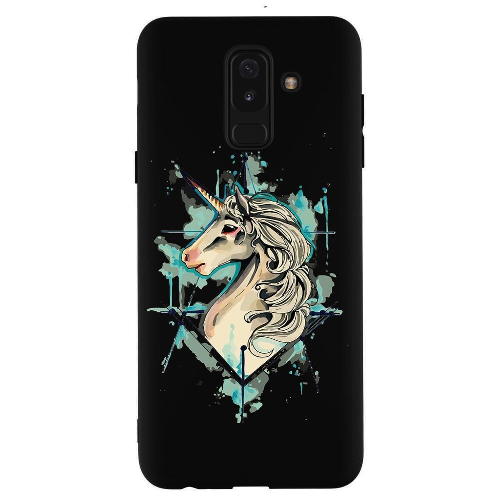 Husa Samsung Galaxy A6 Plus 2018 - Silicon Matte TPU Unicorn.1