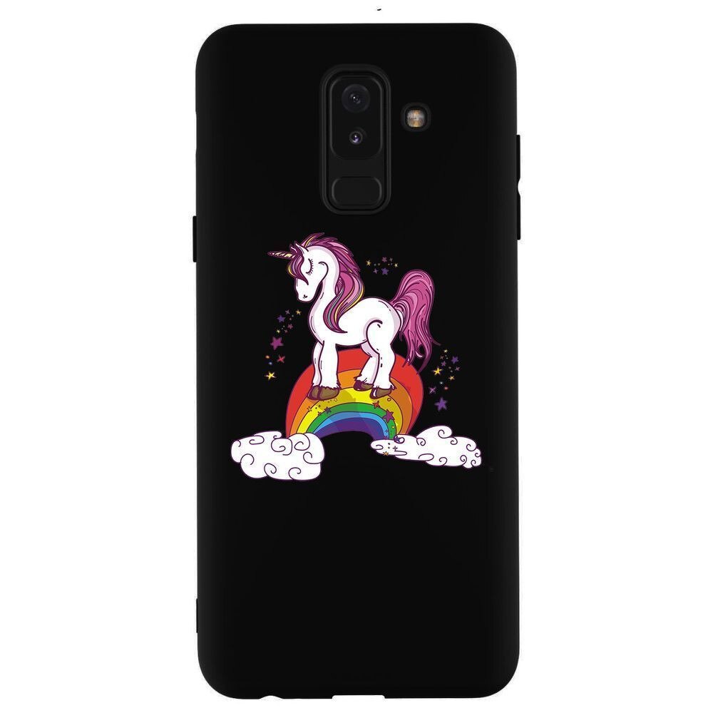 Husa Samsung Galaxy A6 Plus 2018 - Silicon Matte TPU Unicorn.2