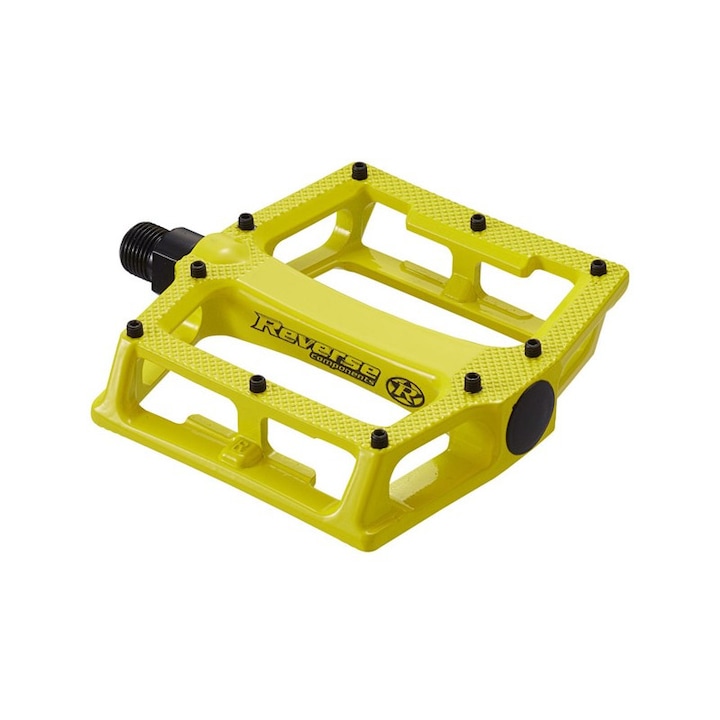 Педали Reverse Super Shape-3-D Yellow,