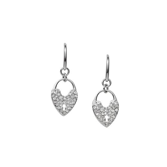 Cercei Fossil Vinatage Motifs JF00285040, Argintiu
