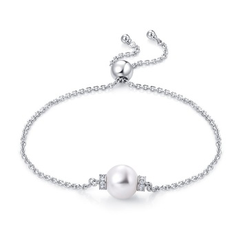 Bratara Perle Cultura Shinsaki Argint 925, CZ, 22 PS170999B-1 Bratara Perle Cultura Shinsaki Argint 925, CZ, 22 PS170999B-1