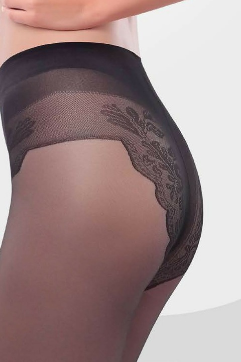 Дамски чорапогащник Giulia Bikini 20 den, Черен, Размер 2