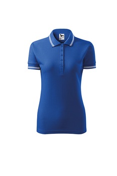 Tricou polo dama, Malfini, cambrat, urban, Albastru royal Tricou polo dama, Malfini, cambrat, urban, Albastru royal