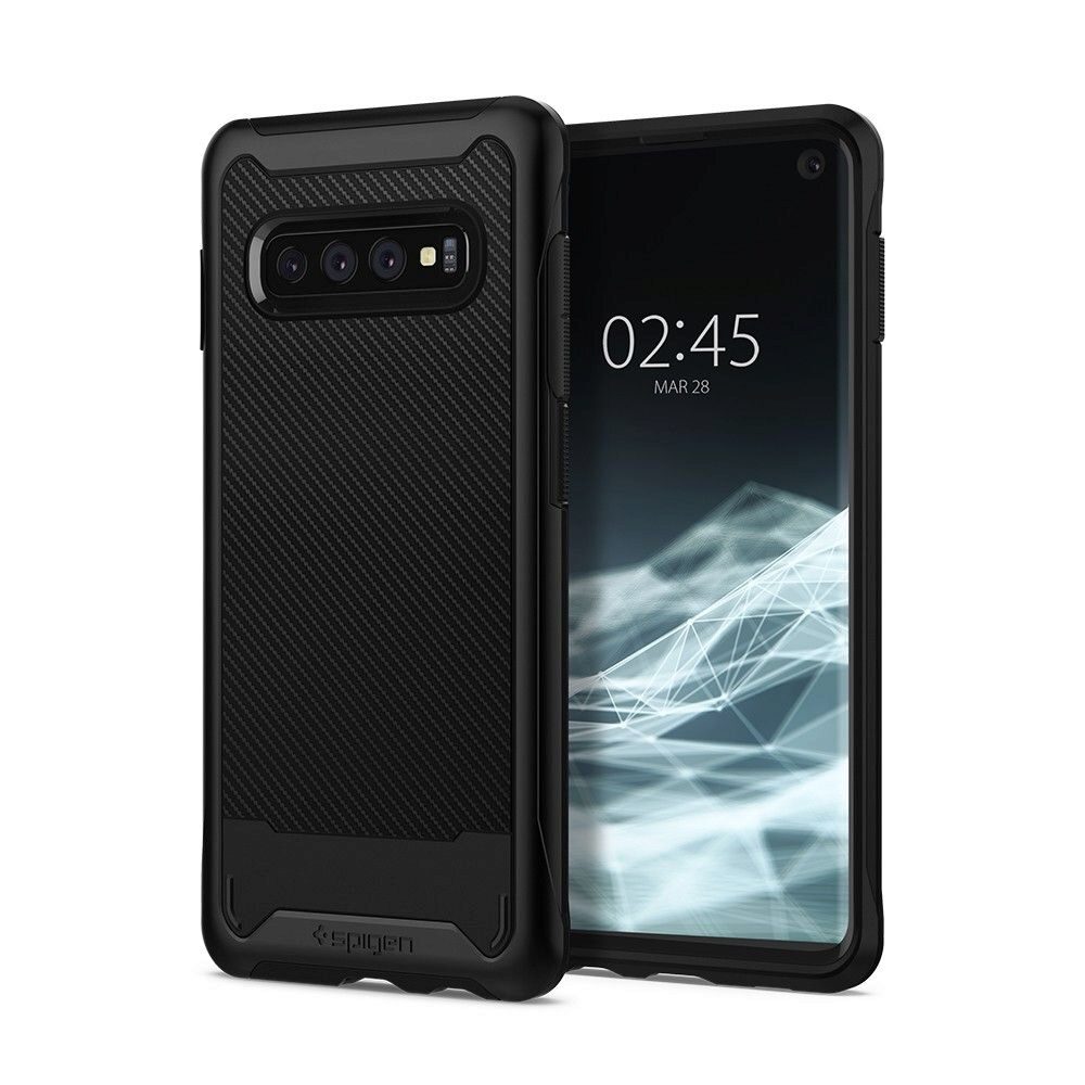 Husa Antisoc Spigen Hybrid NX pentru Samsung Galaxy S10e (SM-G970), Negru