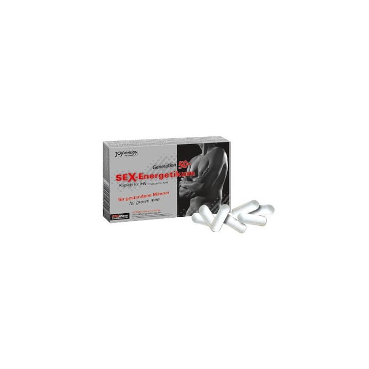 Capsule potenta si erectie Energetic Sex 50+, 40 capsule