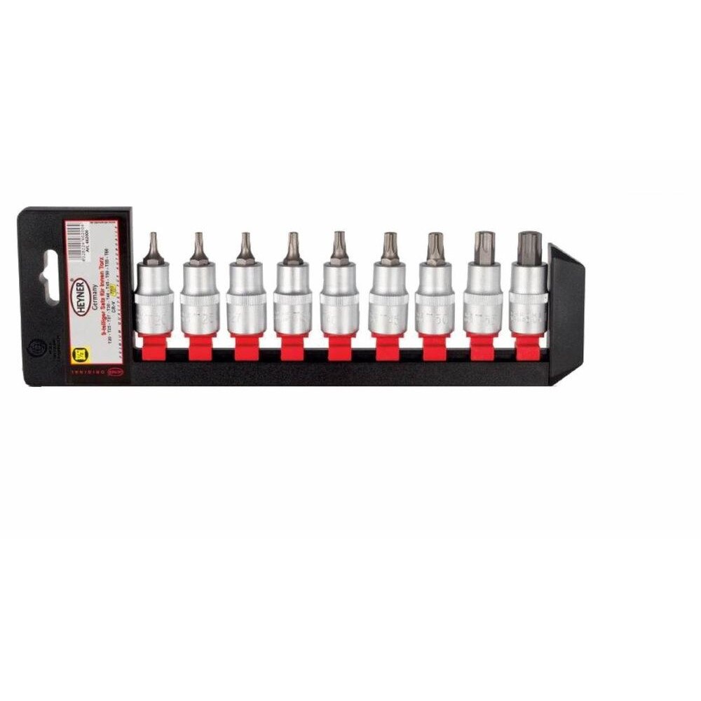 Trusa biti 9 piese torx pentru 1/2