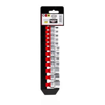 Set chei tubulare E4-20 Torx (12 bucati 1/4 + 3/8 Set chei tubulare E4-20 Torx (12 bucati 1/4 + 3/8