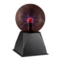 Glob decorativ plasma, Globo, 6W, efect fulger la atingere, diametru 12.7 cm