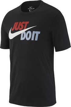 Nike - Мъжка тениска M NSW TEE JUST DO IT SWOOSH AR5006, Черен/Червен