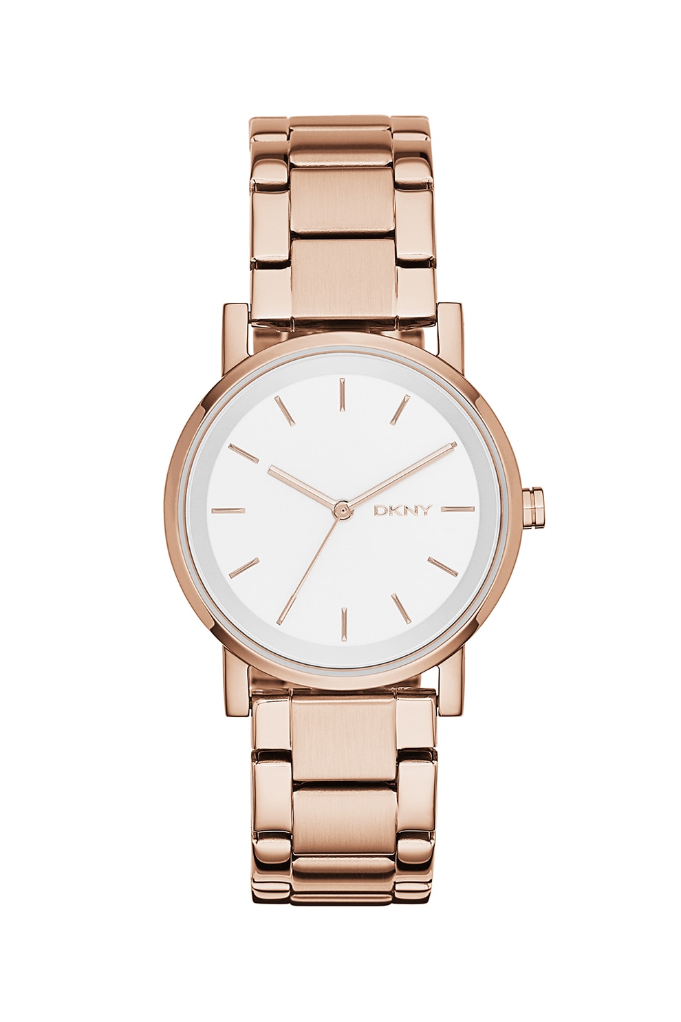 DKNY, Ceas din otel inoxidabil, Auriu rose