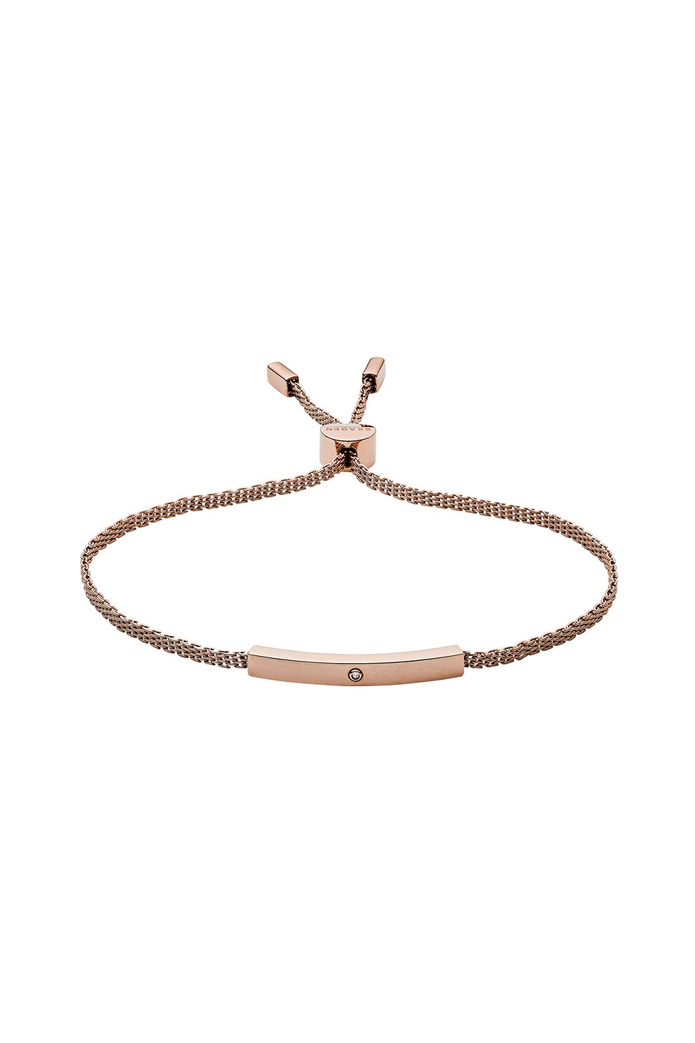 Skagen, Bratara din otel inoxidabil, Auriu rose