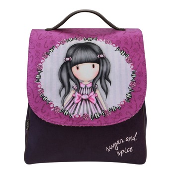Rucsac cu broderie Gorjuss - Sugar and Spice, 31 x 27 x 12cm Rucsac cu broderie Gorjuss - Sugar and Spice, 31 x 27 x 12cm