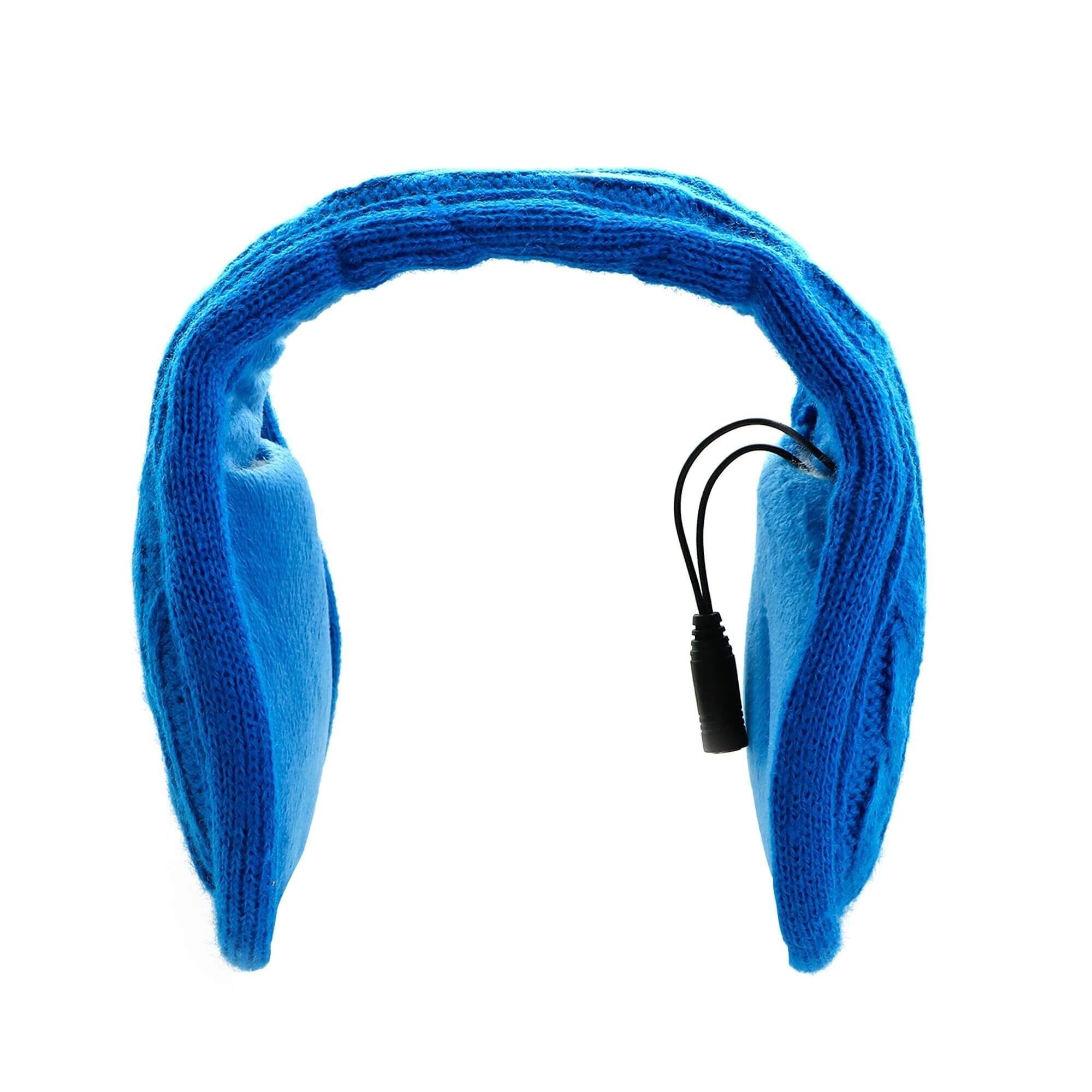 Casti audio cu fir Xenos, Mufa Jack 3.5 mm, Albastru