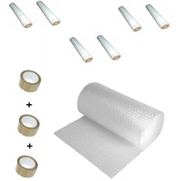 pachet folie cu bule 100 mp - 2 straturi 50 grmp  3 role banda adeziva  6 stretch manual dc folie 100 cm x 100 ml  100 mp imagen 58_0_
0