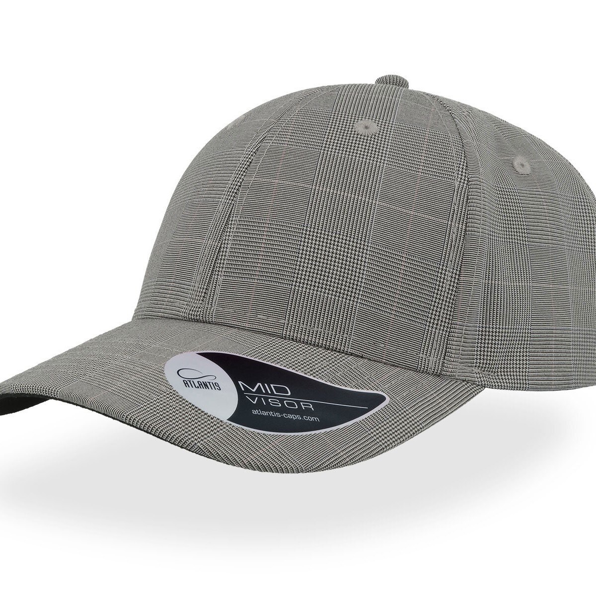 Sapca barbati Wales Grey cu visor mediu