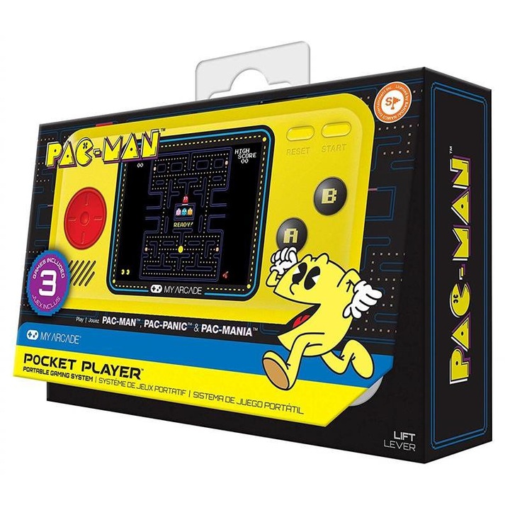 Pac Man аркадна ръчна конзолна игра