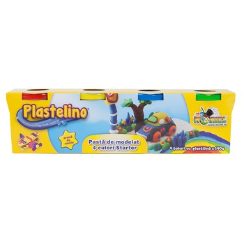 Set Pasta de modelat ( Multicolor ) Plastelino Set Pasta de modelat ( Multicolor ) Plastelino