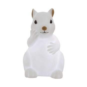 Lampa de veghe mini Veverita, Globo Lighting, LED RGB 0.06W, 11 cm, silicon Lampa de veghe mini Veverita, Globo Lighting, LED RGB 0.06W, 11 cm, silicon