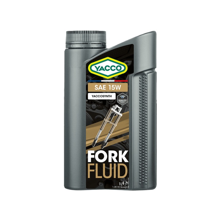 Ulei pentru furci conventionale YACCO FORK FLUID 15W - 1L