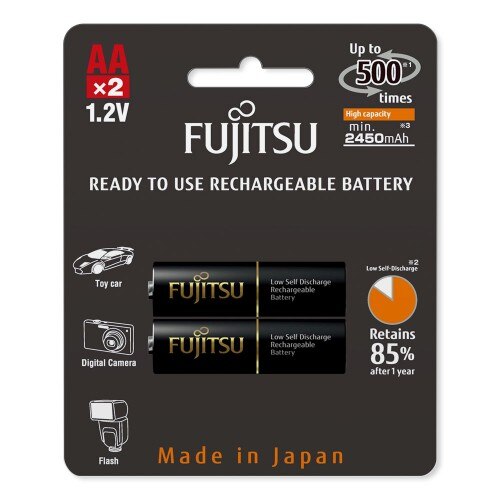 Acumulatori Profesionali AA / R6 / 2450 mAh - Fujitsu / 2buc