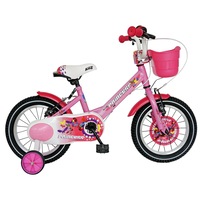 bicicleta carpat princess pentru fete 1408 roata 14 inch frana tip v-brake cos plastic roti ajutatoare 35 ani roz cu alb imagen 28_0_
0