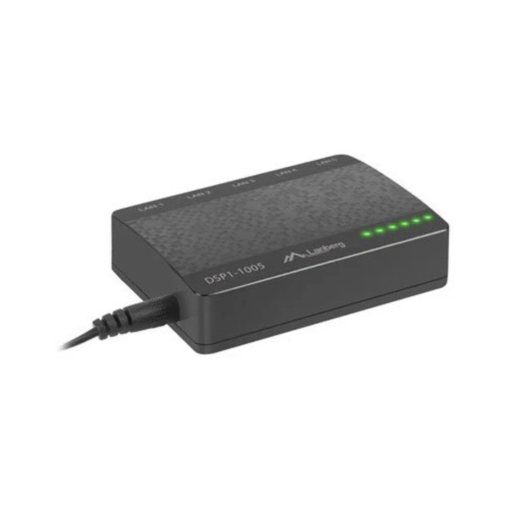 Switch Lanberg DSP1-1005 5x 1 Gb/s
