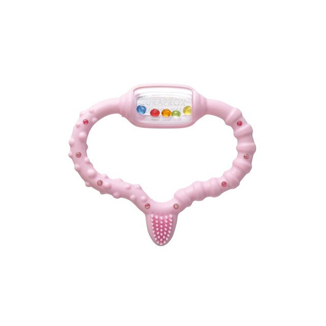 Inel pentru bebelusi, Roz, Curaprox