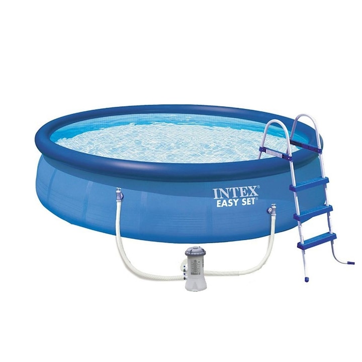 Intex 26168 Easy Set puhafalú medence, 457x122cm, vízforgatóval